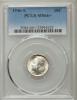 1946-S 10C MS66+ PCGS. PCGS Population (1158/198). NGC
Census: (754/861). Mintage: 27,900,000. Numismedia Wsl. Price for
pr, Аукцион: Heritage за 36руб