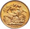 Canada: George V gold Sovereign 1913-C MS62 PCGS,, Аукцион: Heritage за 3 173руб