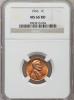 1966 1C MS66 Red NGC. NGC Census: (167/21). PCGS Population
(222/7). Numismedia Wsl. Price for problem free NGC/PCGS coin, Аукцион: Heritage за 30руб