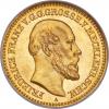 German States: Mecklenburg-Schwerin. Friedrich Franz II
gold 10 Mark 1878-A MS64 NGC,, Аукцион: Heritage за 4 935руб
