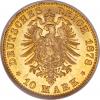 German States: Mecklenburg-Schwerin. Friedrich Franz II
gold 10 Mark 1878-A MS64 NGC,, Аукцион: Heritage за 4 935руб