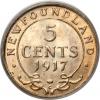 Canada: Newfoundland. George V 5 Cents 1917-C,..., Аукцион: Heritage за 1 058руб
