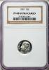 1959 10C PR68 Ultra Cameo NGC. NGC Census: (20/4). PCGS
Population (28/4). Numismedia Wsl. Price for problem free
NGC/PCGS, Аукцион: Heritage за 282руб