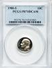 1988-S 10C PR70 Deep Cameo PCGS. PCGS Population (148). NGC
Census: (76). Numismedia Wsl. Price for problem free NGC/PCGS, Аукцион: Heritage за 60руб