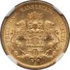 German States: Hamburg. Free City gold 20 Mark 1878-J
MS65 NGC,, Аукцион: Heritage за 881руб