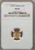 Mexico: Republic gold 2 Pesos 1920-M MS66 NGC,, Аукцион: Heritage за 306руб