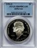 1993-S $1 Jefferson Silver Dollar PR69 Deep Cameo PCGS. PCGS
Population (1905/75). NGC Census: (2349/32). Mintage: 332,891...., Аукцион: Heritage за 35руб
