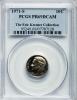 1971-S 10C PR69 Deep Cameo PCGS. Ex: The Erick Kreuter Collection.
PCGS Population (112/0). NGC Census: (121/0). Numismedi..., Аукцион: Heritage за 141руб