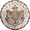 Norway: Haakon VII Proof 2 Kroner 1907 PR65 NGC,, Аукцион: Heritage за 2 938руб