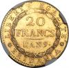Italy: Piedmont Republic. Subalpine Republic gold 20
Francs L'AN 9 (1800) MS61 NGC,, Аукцион: Heritage за 2 585руб