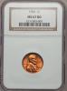 1964 1C MS67 Red NGC. NGC Census: (11/1). PCGS Population (2/0).
Mintage: 2,652,525,824. Numismedia Wsl. Price for problem ..., Аукцион: Heritage за 558руб