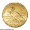 1913 $5 MS65 PCGS. Although the 1913 is one of the more common
Indian Head Half Eagles in lower Mint State grades, Gem qual..., Аукцион: Heritage за 20 125руб