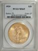 1929 $20 MS65 PCGS. After a series of common Philadelphia Mint
issues from 1922 through 1928, the 1929 double eagle begins ..., Аукцион: Heritage за 86 250руб