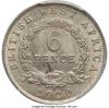 British West Africa: British Colony. George V 6 Pence
1920-H MS64 PCGS,, Аукцион: Heritage за 705руб