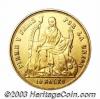 Peru: Republic. Gold 10 Soles 1863, KM193, VF+, nice bold strike,
two tiny rim nicks below the date.. From the Morris Geiger
Col..., Аукцион: Heritage за 253руб