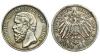 Германия. Баден. Фридрих I. 5 марок 1894 года., Аукцион: Hermes от 3 500 RUB