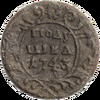 Полушка 1743 года, Аукцион: Impercoin от 2 000 RUB