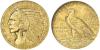 5 Dollars 1913, Philadelphia. Indianer. 7,52 g Feingold. In US-Plastikholder der NGC mit der Bewer­tung MS 60. Fb. 148.Vorzüglich, Аукцион: Künker от 240 EUR