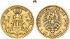REICHSGOLDMÜNZEN. HAMBURG. (J. 209) Freie und Hansestadt. 10 Mark 1875, 1877, 1878. 3 Stück. Sehr schön, Аукцион: Künker от 400 EUR