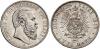 REICHSSILBERMÜNZEN. HESSEN. Ludwig IV., 1877-1892. 2 Mark 1888. R Kl. Randfehler, vorzüglich J. 68, Аукцион: Künker от 1 000 EUR