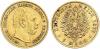 REICHSGOLDMÜNZEN. PREUSSEN. Wilhelm I., 1861-1888. 5 Mark 1877 A, 1878 A. J. 244 A. Dazu: J. 244 B, 5 Mark 1877 B; J. 244 C, 5 Mark 1877 C. Komplette, Аукцион: Künker от 480 EUR