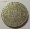 100 франков 1997 Западная Африка 05.05.2017 22:00 МСК, Аукцион: Lave от 35 RUB
