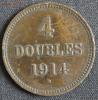 С 1 руб.  GUERNSEY  4 дубля 1914г.  до 19.08.15г. в 22-00, Аукцион: Lave от 1 RUB