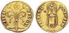 Fiorino d'oro, 1252-1303, Beizeichen drei Punkte zwischen den Füßen Johannes' des Täufers. Doppelstriche in den Buchstaben A und N. 3,54 g. Bern. 98, Аукцион: Münzen & Medaillen от 1 200 EUR