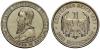 3 Reichsmark 1927 F zur 450-Jahrfeier der Gründung der Universität Tübingen durch Eberhard V. J. 328, Аукцион: Münzen & Medaillen от 200 EUR