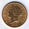 США 20 долларов 1895 (2) Золото, Аукцион: Molotok за 73 800 RUB