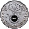 Германия Третий рейх 5 рейхсмарок (reichsmark) "A" 1937, Аукцион: Monetnik за 2 032 RUB