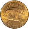 США 20 dollars (долларов) 1924 UNC "Saint-Gaudens double eagle (двойной орёл Сен-Годена - Статуя свободы)" в слабе PCGS, Аукцион: Monetnik за 388 325 