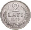 Латвия 2 лата (lati) 1925, Аукцион: Monetnik за 1 196 RUB