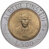 Сан-Марино 500 лир 1984 "Альберт Эйнштейн", Аукцион: Monetnik за 390 RUB