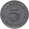Германия, Третий рейх 5 рейхспфеннигов (reichspfennig) 1943, знак монетного двора: "A" - Берлин, Аукцион: Monetnik за 263 RUB