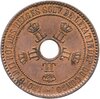 Свободное государство Конго 5 сантимов (centimes) 1888, Аукцион: Monetnik за 2 278 RUB