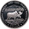 Канада 1 доллар (dollar) 1985 "100 лет национальным Паркам", Аукцион: Monetnik за 3 000 RUB