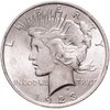 США 1 доллар (dollar) 1923 Peace Dollar (Мирный доллар), без обозначения монетного двора, Аукцион: Monetnik за 6 550 RUB