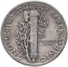 США 10 центов (дайм, one dime) 1942 Mercury Dime (дайм «Меркурий») без обозначения монетного двора, Аукцион: Monetnik за 371 RUB
