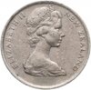 Новая Зеландия 5 центов (cents) 1967-1985, случайная дата, Аукцион: Monetnik за 143 