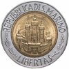 Сан-Марино 500 лир 1984 "Альберт Эйнштейн", Аукцион: Monetnik за 390 RUB