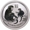 Австралия 50 центов (cents) 2016 P Year of the Monkey (год Обезьяны) в футляре, Аукцион: Monetnik за 4 943 RUB