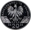 Польша 20 злотых (zlotych) 2005  Всемирная природа - Филин, Аукцион: Monetnik за 3 100 RUB
