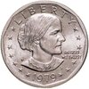 США 1 доллар (dollar) 1979 P доллар Сьюзен Энтони знак монетного двора "P" - Филадельфия, Аукцион: Monetnik за 1 002 