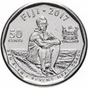 Фиджи 50 центов 2017 Олимпийские чемпионы по Регби, Аукцион: Monetnik за 289 
