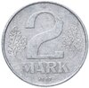 Германия (ГДР) 2 марки 1982 надпись "MARK", Аукцион: Monetnik за 310 