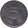 Германия, Третий рейх 5 рейхспфеннигов (reichspfennig) 1942, знак монетного двора: "D" - Мюнхен, Аукцион: Monetnik за 210 RUB