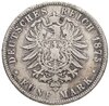 Германия (Империя) 5 марок (mark) 1875 B  знак монетного двора: "B" - Ганновер, Аукцион: Monetnik за 4 750 RUB