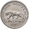 Британская Индия 1 рупия (rupee) 1947 Знак монетного двора: "♦" - Бомбей, Аукцион: Monetnik за 560 RUB