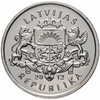 Латвия 1 лат (lats) 2012   "Ежик", Аукцион: Monetnik за 594 RUB